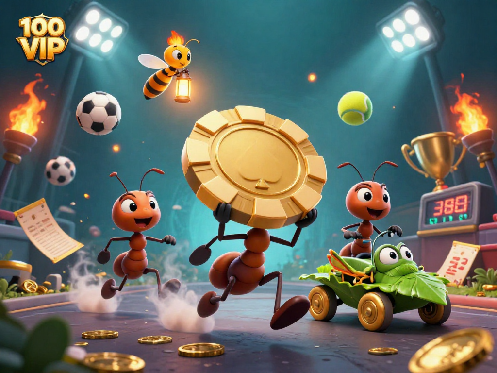 Engage in thrilling bets with 100 VIP's dazzling casino experience and massive poker rewards.