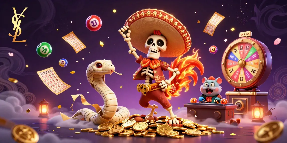 Experience thrilling gameplay at ysl with vibrant lottery elements and lively characters.
