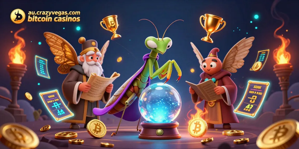 Win big at au.crazyvegas.com bitcoin casinos with mystical characters and dynamic gaming elements.