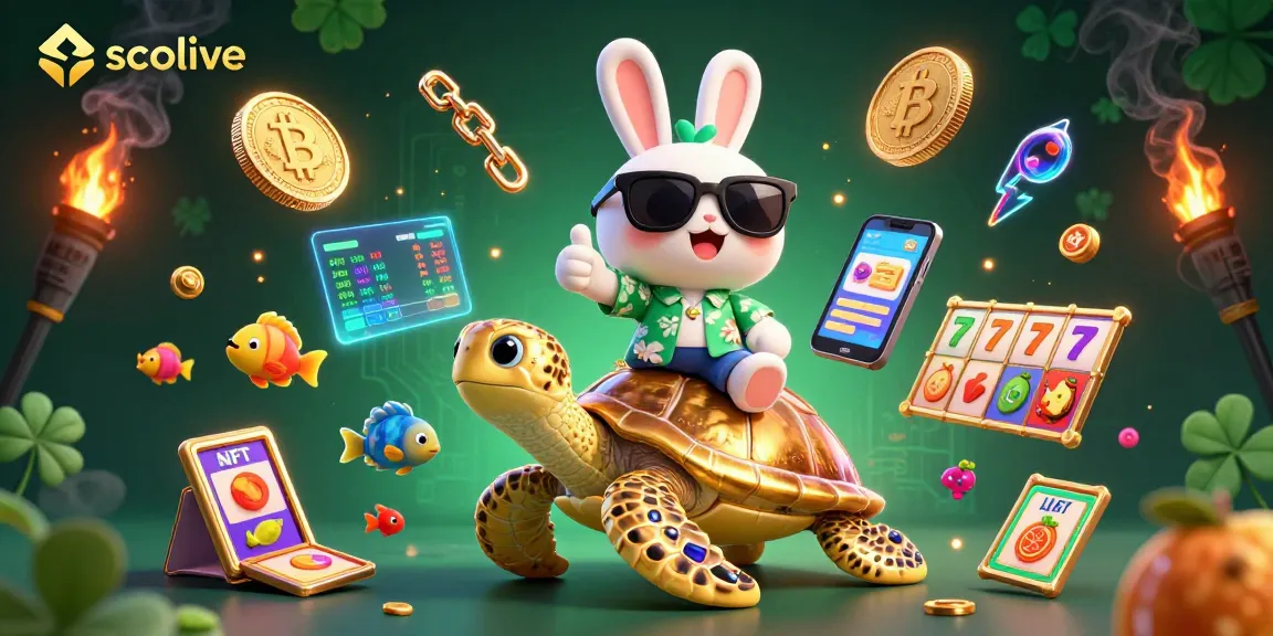 Play slots and win big with socolive's colorful crypto-inspired casino scene.
